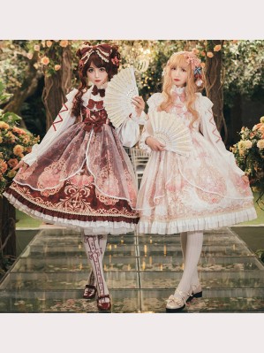 Rose Cage Classic Lolita Style Dress JSK (HA41)